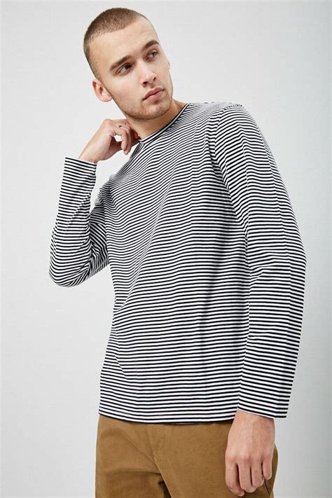 Striped Crew Neck Tee