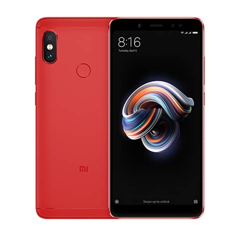 Смартфон Xiaomi Redmi Note 5 4/64GB красный: купить по выгодной цене в ...