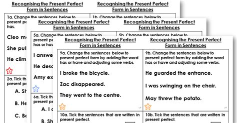 Free Year 3 Recognising The Present Perfect Form In Sentences Lesson Classroom Secrets