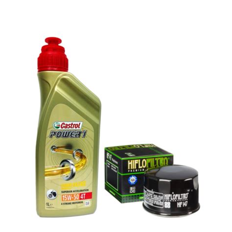 Set Service L Castrol Power W Lfilter Hiflofiltro Hf Ebay