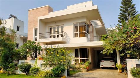 Bhk Triplex Furnished Gated Community Villa For Sale Nallagandla