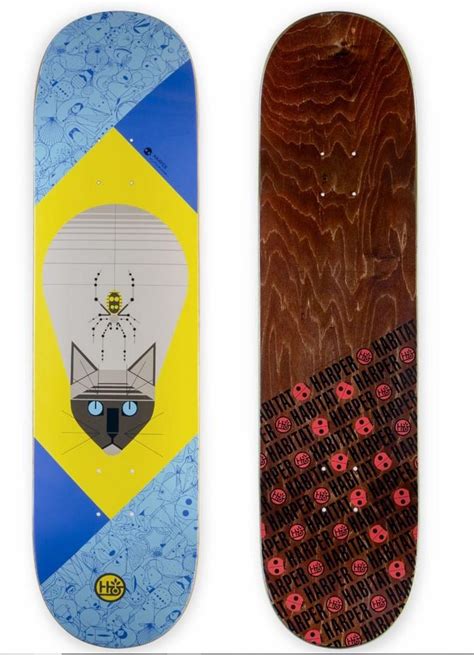 Along Came A Spider Skateboard Deck - The Charley Harper Gallery