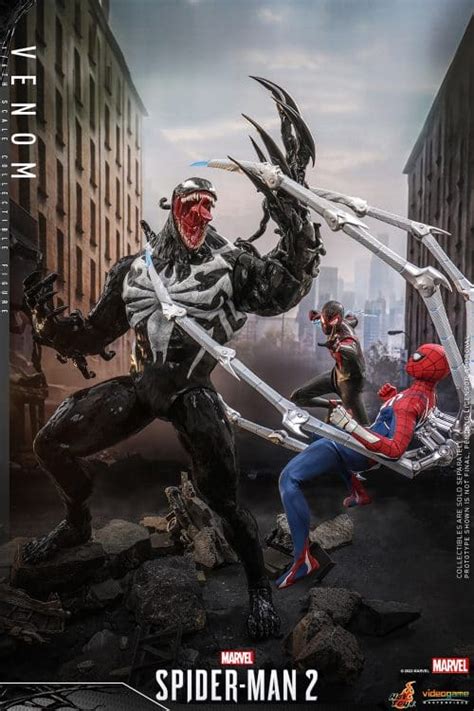 Hot Toys Venom Sixth Scale Figure Marvel S Spider Man 2 Limited