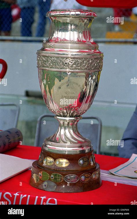 Soccer - Copa America Cup - South American Championship Trophy Stock Photo - Alamy