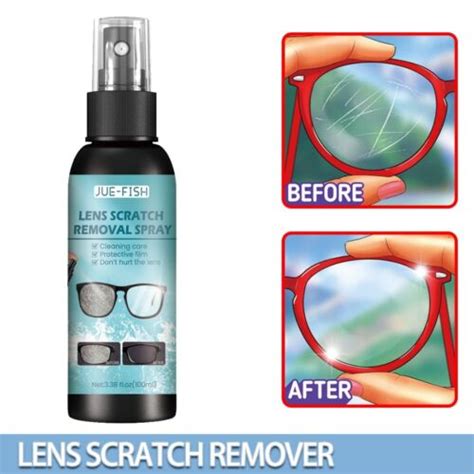 Lens Scratch Removal Spray Eyeglass Windshield Glass Repair Liquid 100ml Ebay