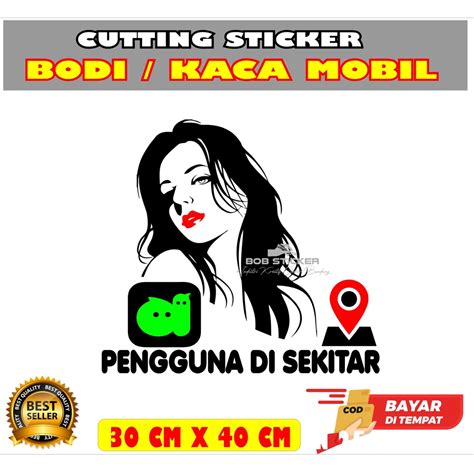 Jual Cutting Stiker Kaca Mobil Stiker Pintu Mobil Stiker Viral