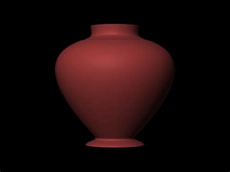 Pottery Clay Vase Free 3d Model Max Vray Open3dmodel