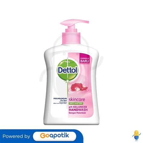 Dettol Sabun Cuci Tangan Anti Bakteri Skincare 250 Ml Kegunaan Efek