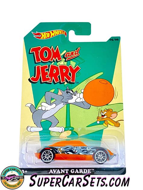 Hot Wheels Tom And Jerry 5 6 Avant Garde Etsy