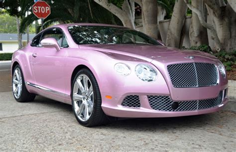 2012 Pink Bentley Continental Gt Paris Hilton