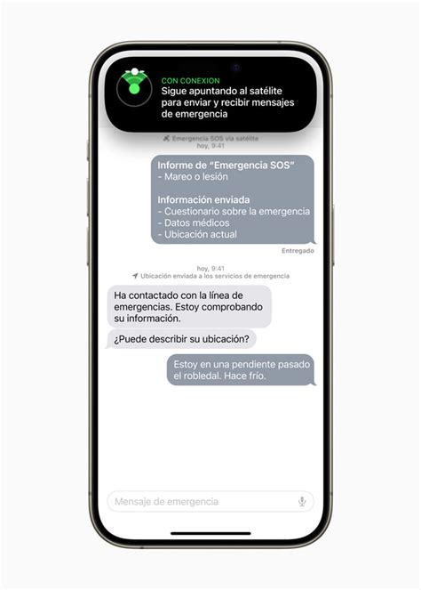 Emergencia SOS vía satélite disponible desde hoy en España y Suiza