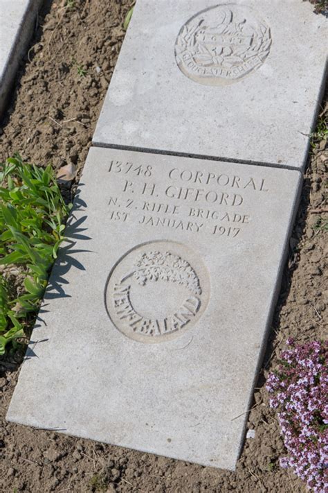 Percy Harold Gifford | New Zealand War Graves Project