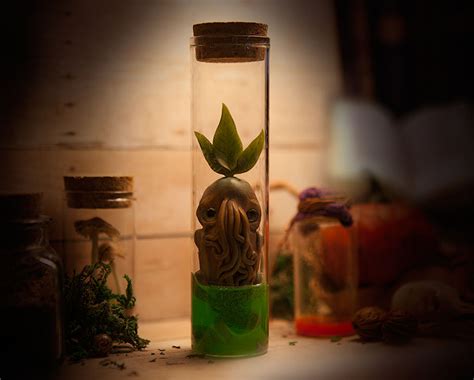 Mandrake Root Poison Creature In Glass Jar By Furrykami Creatures On