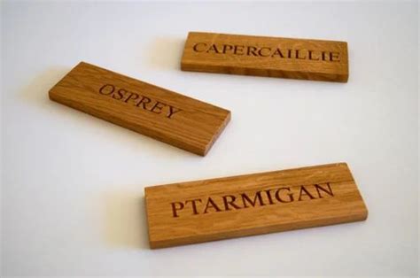 Wooden Brown Laser Engraved Wood Name Plate For Home At Rs In Chennai