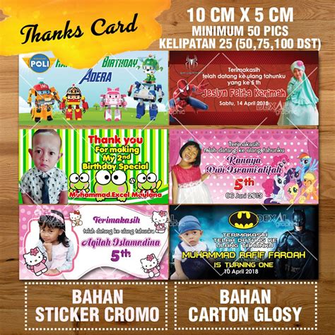 Kartu Ucapan Bingkisan Ulang Tahun - 53+ Koleksi Gambar