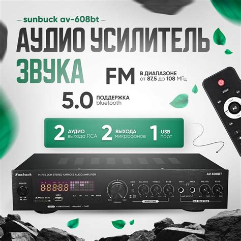 Sunbuck AV-608BT Bluetooth черный — отзывы покупателей