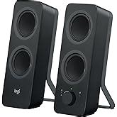 Amazon Logitech Z Compact Stereo Speakers Mm