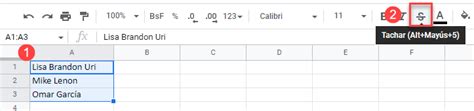 C Mo Tachar Una Celda En Excel Y Google Sheets Automate Excel