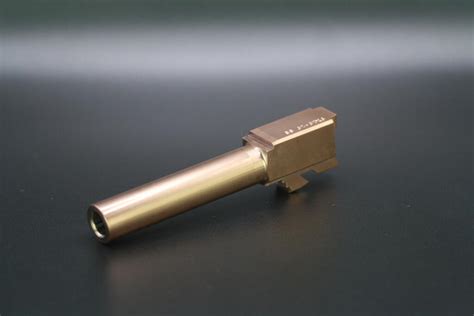 Bronze Finish Barrel For Glock 19 Gen 3 5