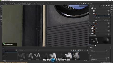 【中文字幕】substance 3d Painter逼真电视机道具纹理制作视频教程 3d与动画教程 人人cg 人人素材 Rrcg