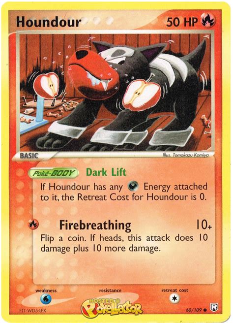 Houndour Ex Team Rocket Returns 60 Pokemon Card