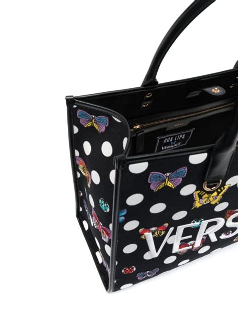 Versace X Dua Lipa Butterflies Tote Bag Fashionrepsfam