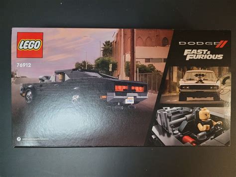 Lego 76912 Speed Champions Fast And Furious 1970 Dodge Charger Rt