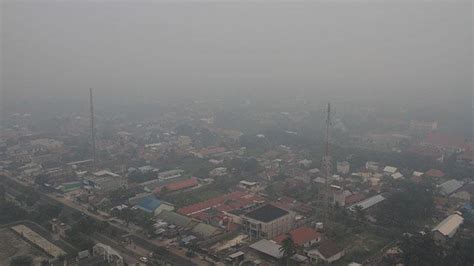 Diselimuti Kabut Asap Kualitas Udara Palangka Raya Masuk Kategori