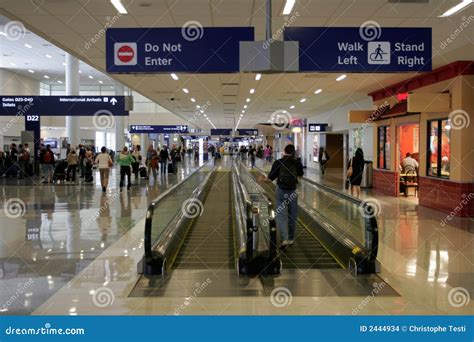 Busy Airport Stock Photo Image Of Bright Motion Human 2444934