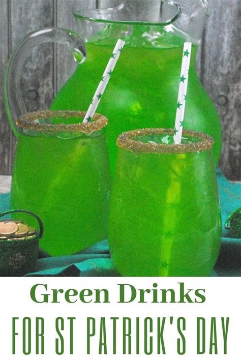 Non Alcoholic St Patricks Day Punch Perfect For Kids Recipe In