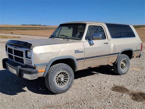 1993 Dodge Ramcharger For Sale ClassicCars CC 1664241