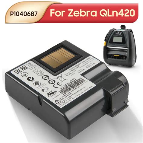 Original Replacement Battery P For Zebra Qln Mobile Printers