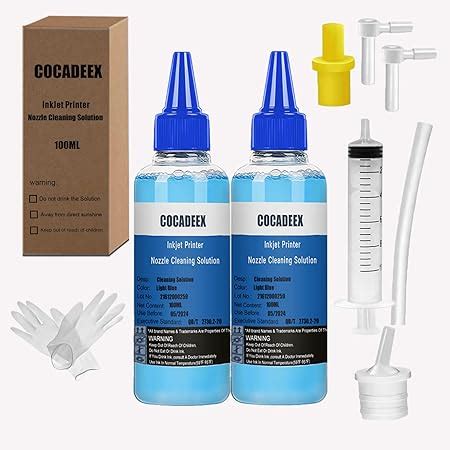 Cocadeex Kit Di Pulizia Per Testine Di Stampa Compatibile Con Stampanti