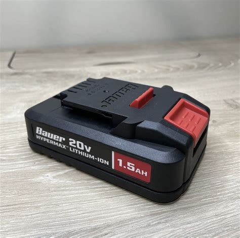 Bauer C B Ah V Lithium Compact Battery For Power Tools Red