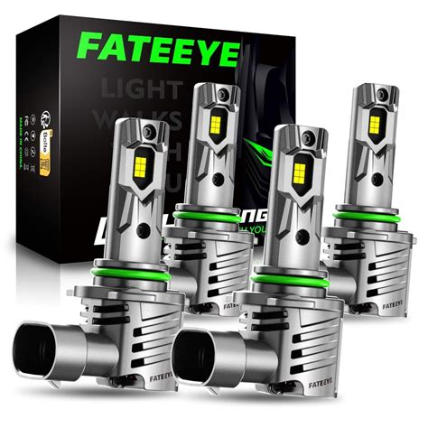 FateEye 9005 9006 Combo LED Bulbs 11 Mini Size 44000LM 600 Super