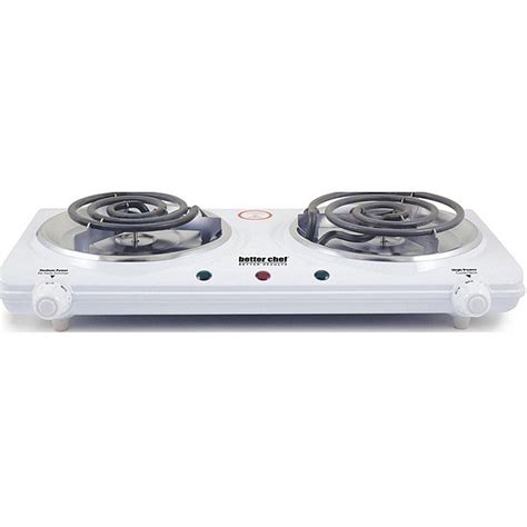 Portable Electric Dual Burner Electric Double Countertop Hot Plate