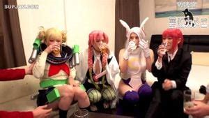 Watch 巨乳コスプレイヤー乱交 Doggy Blowjob Cosplay Porn SpankBang