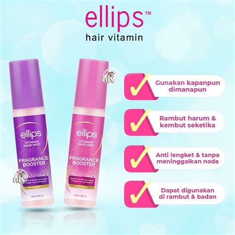 Jual ELLIPS VITAMIN HAIR MIST FRAGRANCE BOOSTER 100ML SERIES FRESH