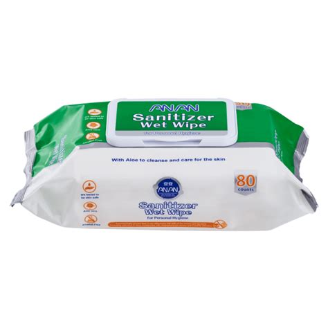 SANITIZING WET WIPES 12/80CT - Tavern Products