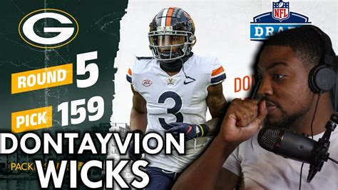 Dontayvion Wicks Wr Greenbay Packers Highlights Reaction Youtube