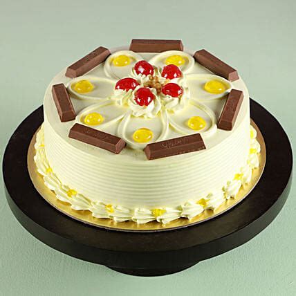 Buy Send Kitkat Butterscotch Cake Half Kg Eggless Online Fnp