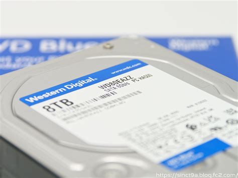 Western Digital WD Blue WD80EAZZ 気まぐれ自作er日記