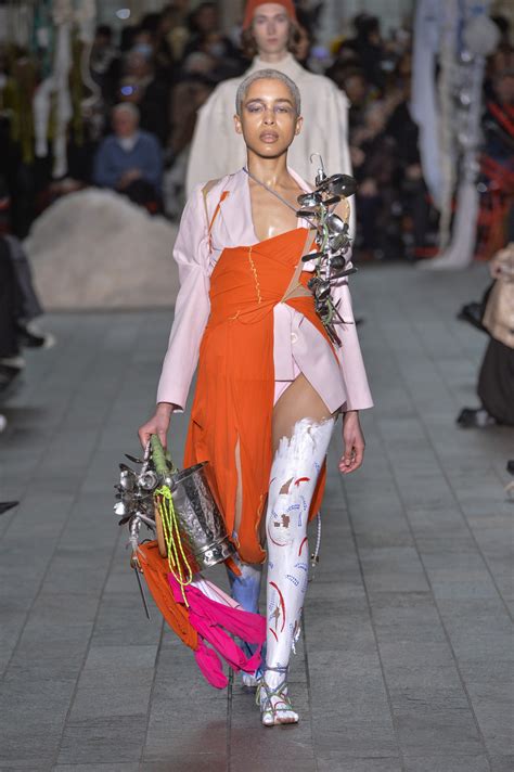 It Was All SHINY SHINY At The Central Saint Martins MA Fashion Show