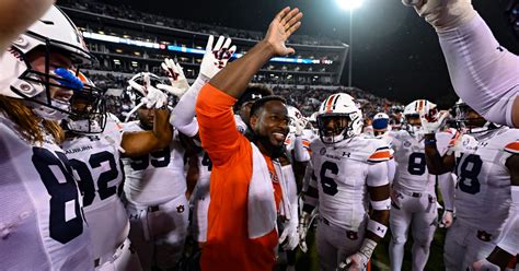 LOOK Auburn Football Facility Hangs Giant Photos Of Auburn Coach