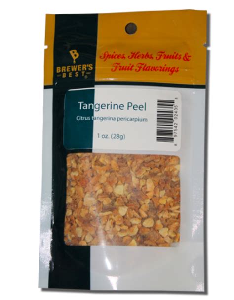 TANGERINE PEEL 1 OZ - Winemakers & Beermakers Supply