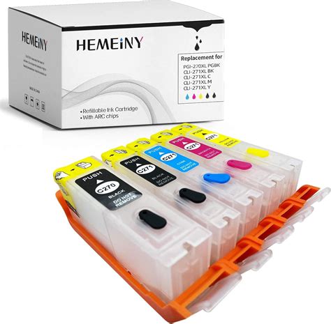 Amazon Hemeiny Empty Refillable Ink Cartridge Replacement For