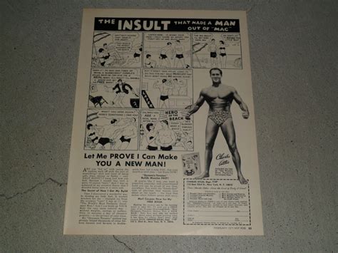 Various Vintage Charles Atlas Ad Articles Huge Variety Ebay