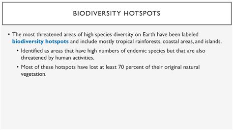 Chapter 10 2 Biodiversity At Risk Ppt Download