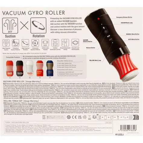 Tenga Masturbator Vacuum Gyro Roller Kopen Sextoyland