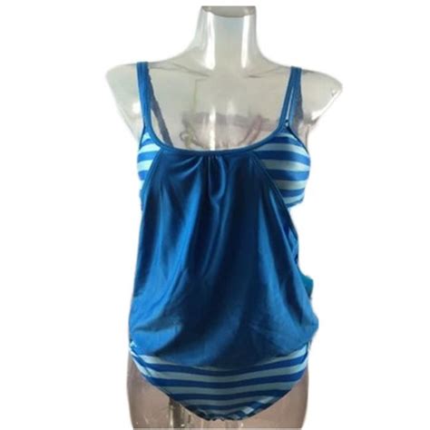 Femme Bikini Maillots de bain Maillot de bain Push Up Rembourré Grande Taille à Bretelles